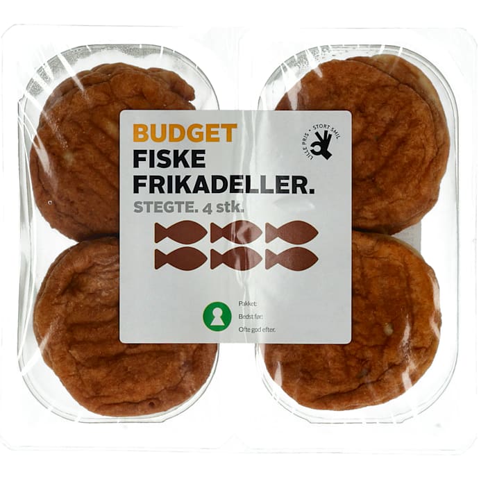 Budget Fiskefrikadeller 340 g