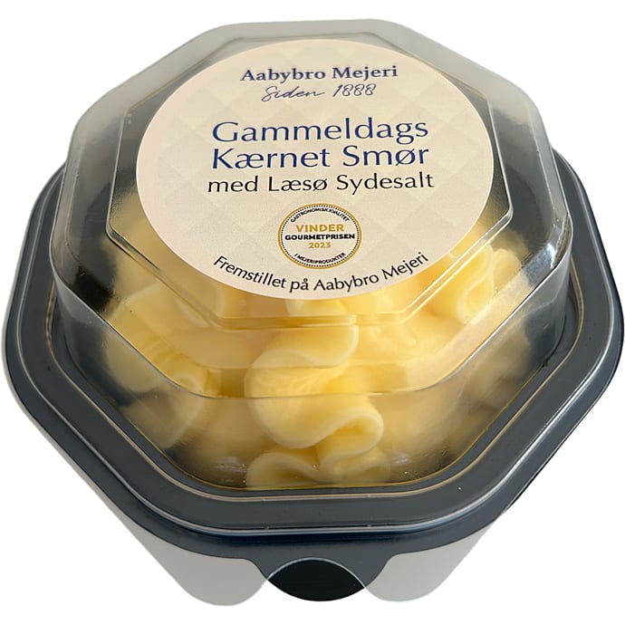 Gammeldags kærnet smør m. sydesalt