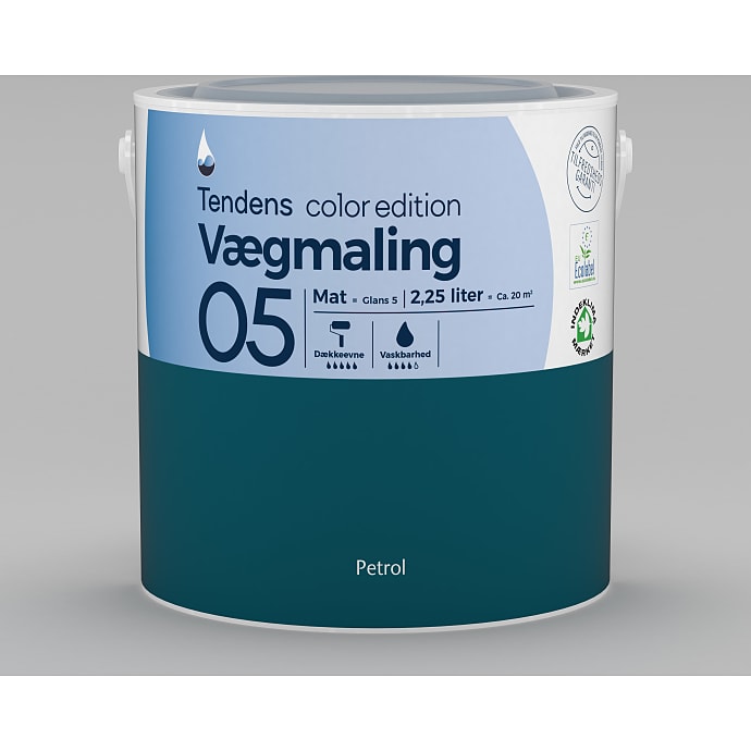 Tendens vægmaling mat 5 2,25 liter
