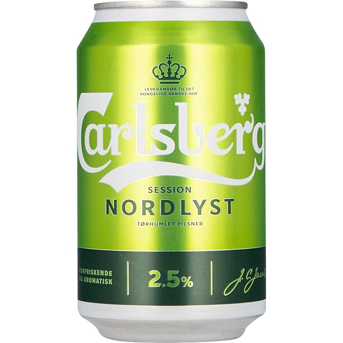 Carlsberg Nordlyst 2,5% 33 cl