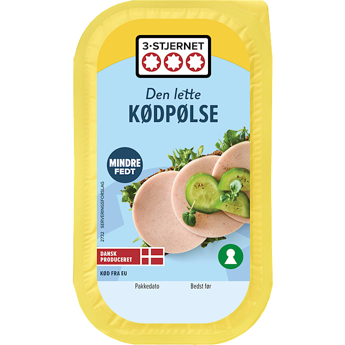 Kødpølse i skiver 9% fedt