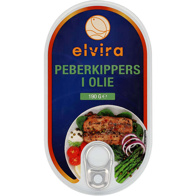 Kippers i olie m. peber
