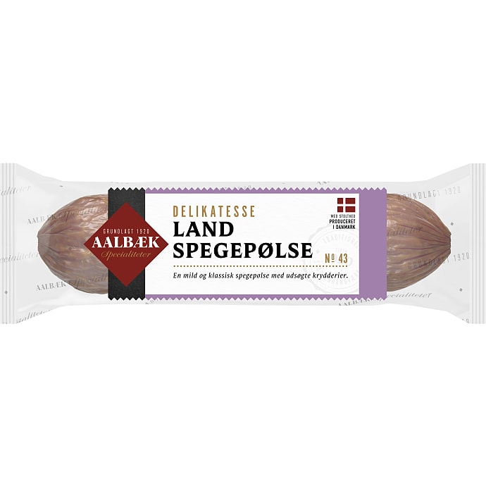 Aalbæk Specialiteter Spegepølse