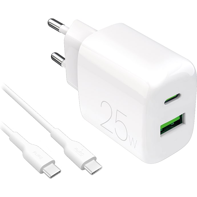 PURO Opladersæt 25W Hvid
