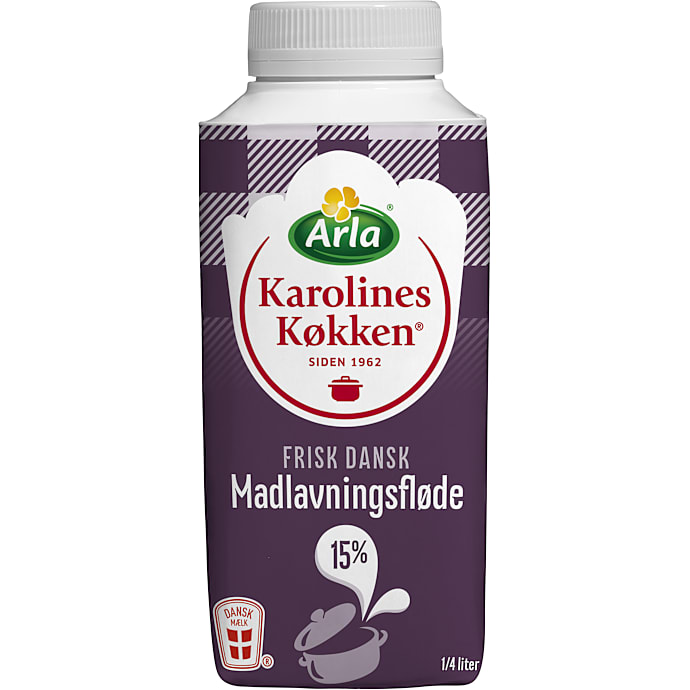 Madlavningsfløde 15% fedt