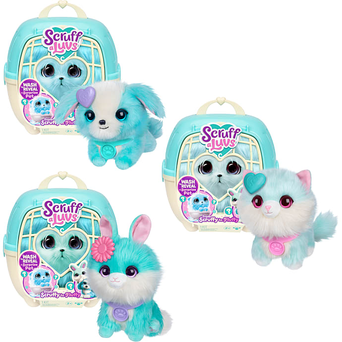 Scruff-a-luvs Surprise Pet blå – flere varianter – assorteret