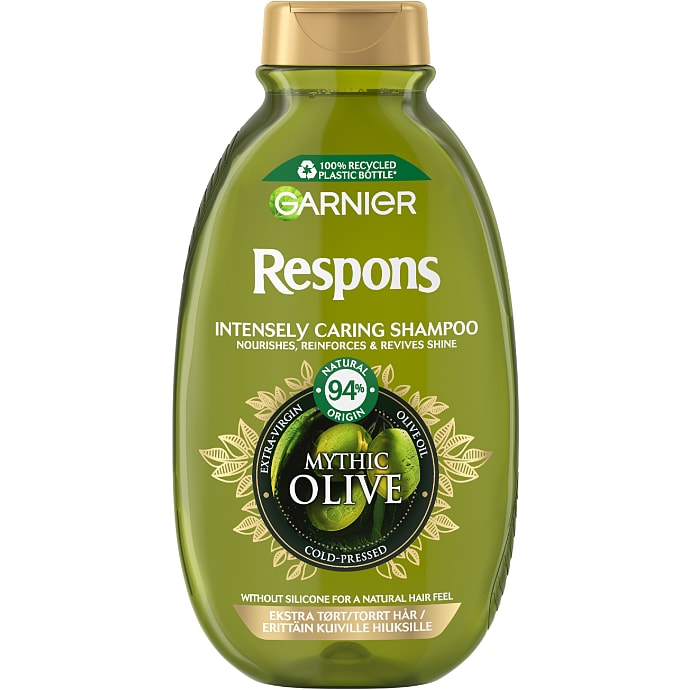 Shampoo m. olivenolie ekstra tørt og overbehandlet hår