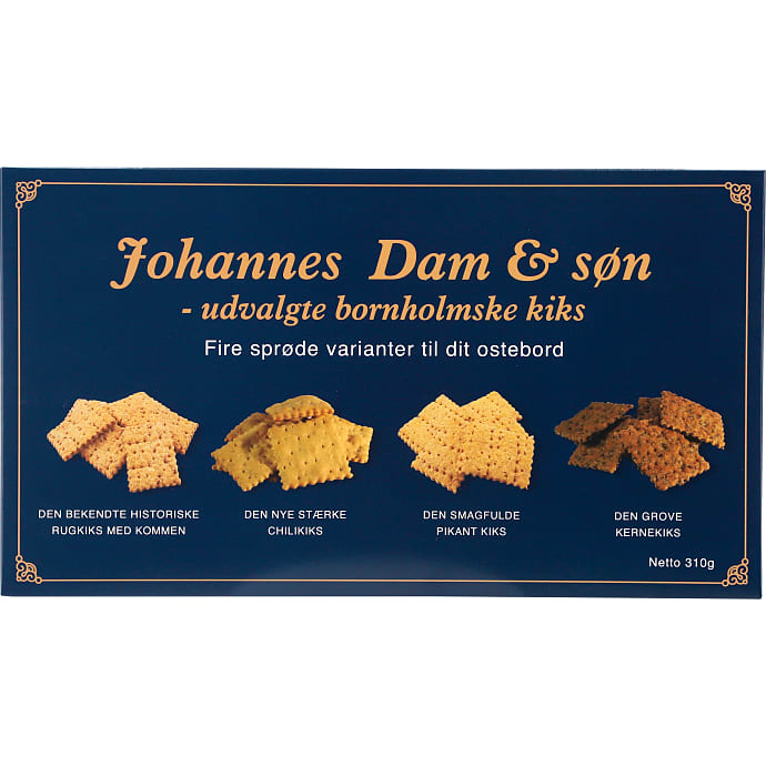 Johannes Dam & Søn Blandede kiks 310 g
