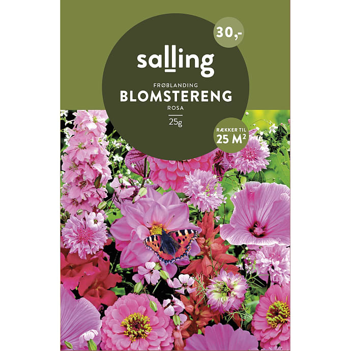 Salling frøblanding Blomstereng rosa