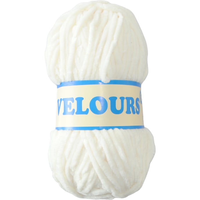 Velour Garn Creme 016