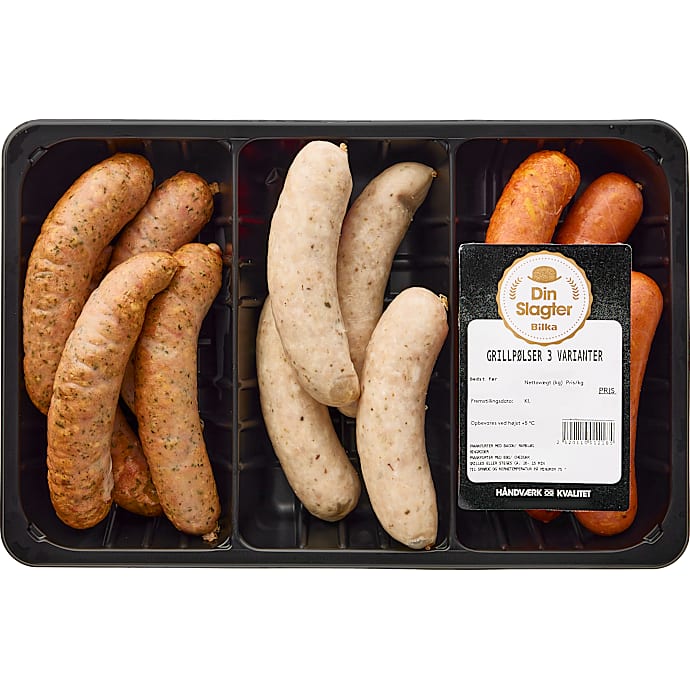 Pølsemageriet Grillpølser Mix