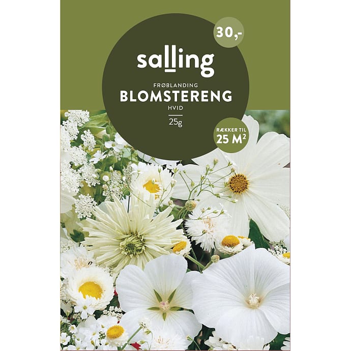 Salling Frøblanding Blomstereng Hvid