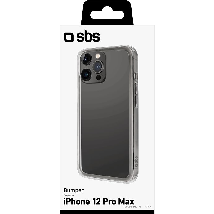SBS iPhone 12 Pro Max Cover Transparent