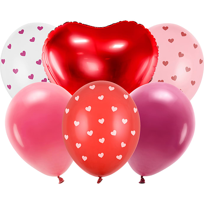 Latexballon Mix 6-pak