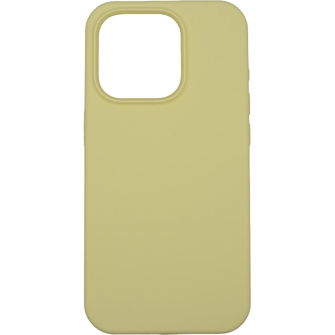 Leki iPhone Cover 15 Pro Silicone Lemon