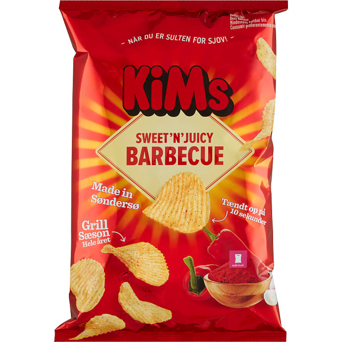 Chips m. barbecue