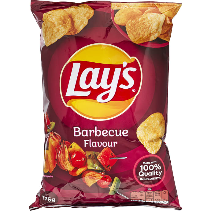 Chips m. barbecue