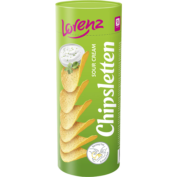 Chips m. sour cream & onion