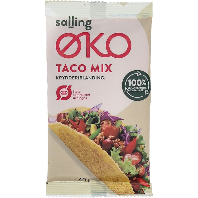 Taco krydderiblanding øko