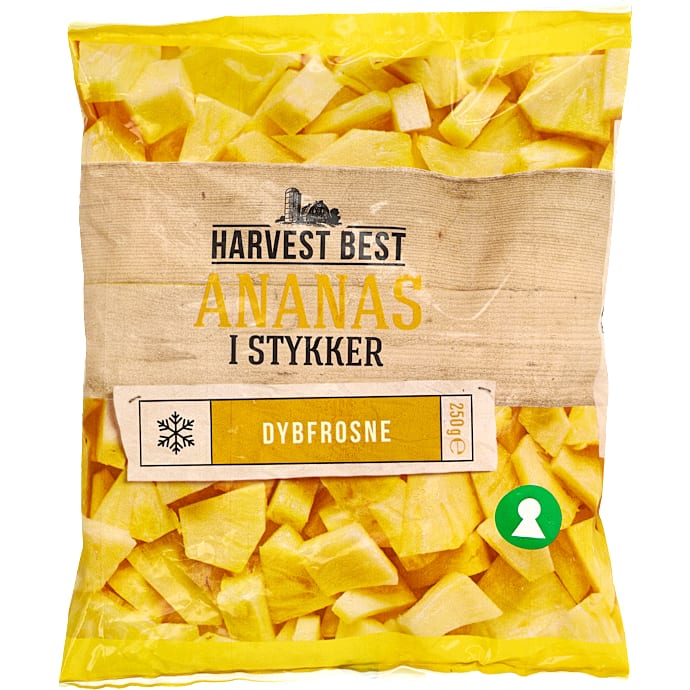 Ananas i stykker