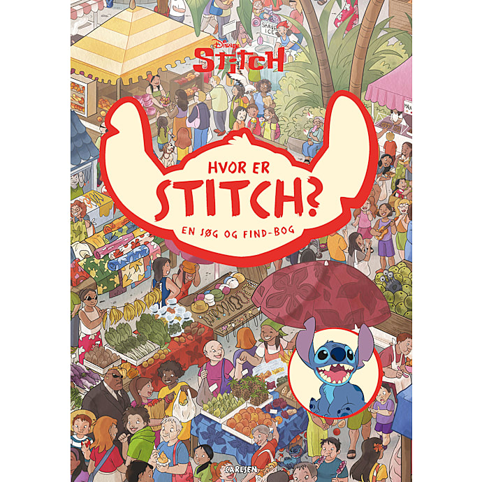 Carlsen Hvor er Stitch? En søg og find-bog