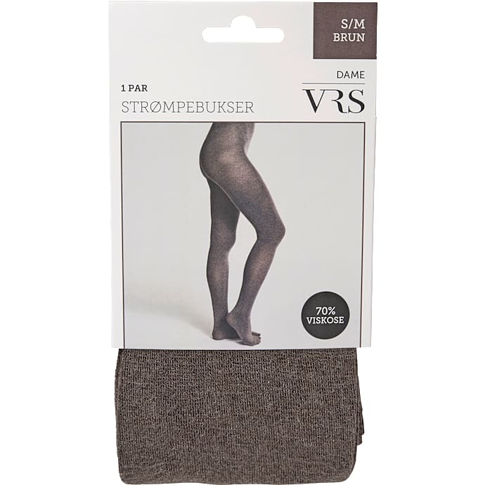 VRS woman strømpebukser S/M brun