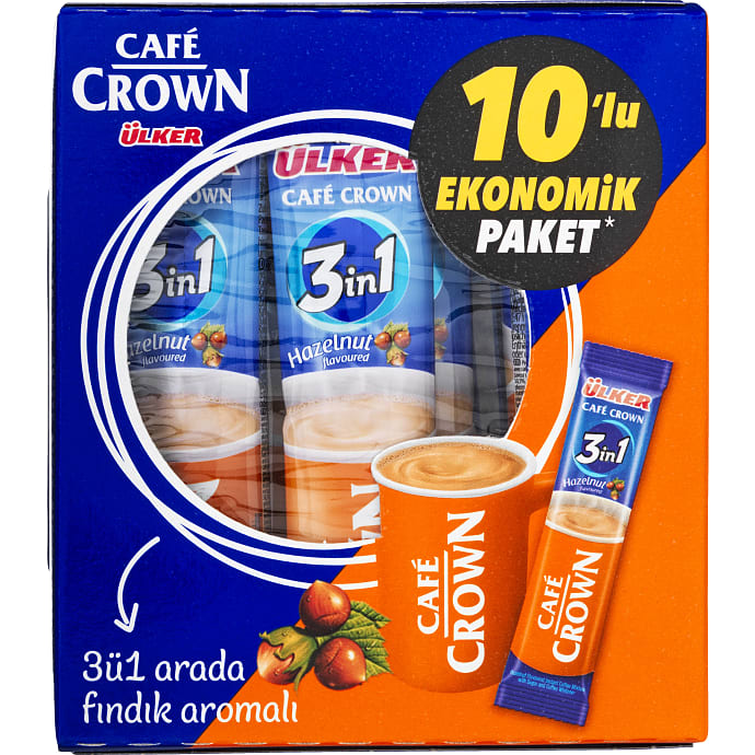 Hasselnød instant kaffe i portioner