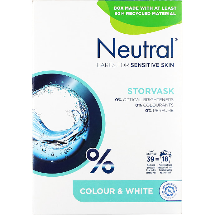 Neutral Storvask Par Fri