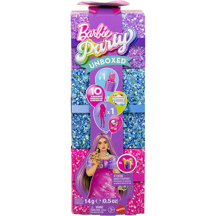 Barbie Party indpakket dukke
