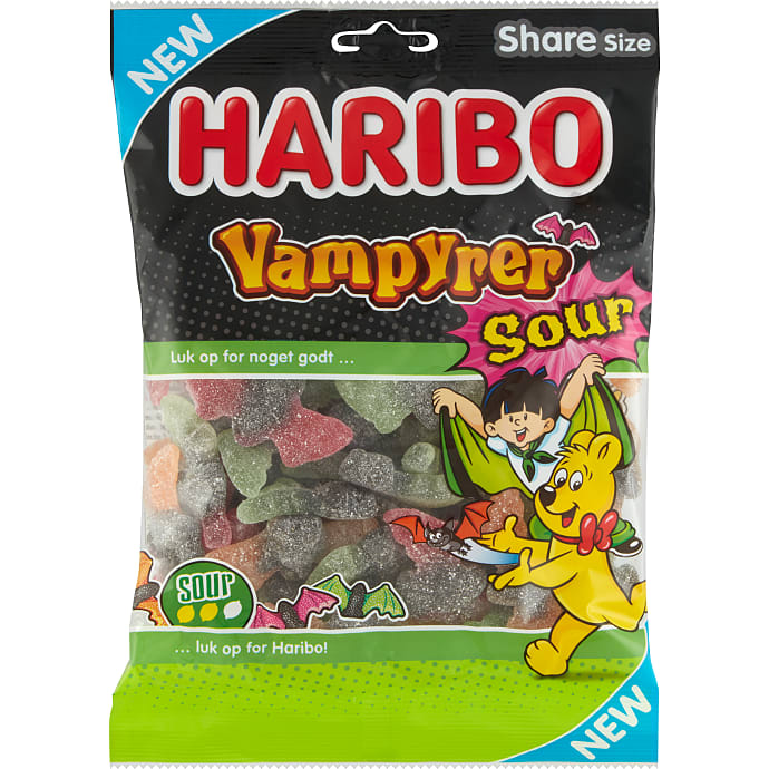 Haribo Vampyrer Sour 375 g