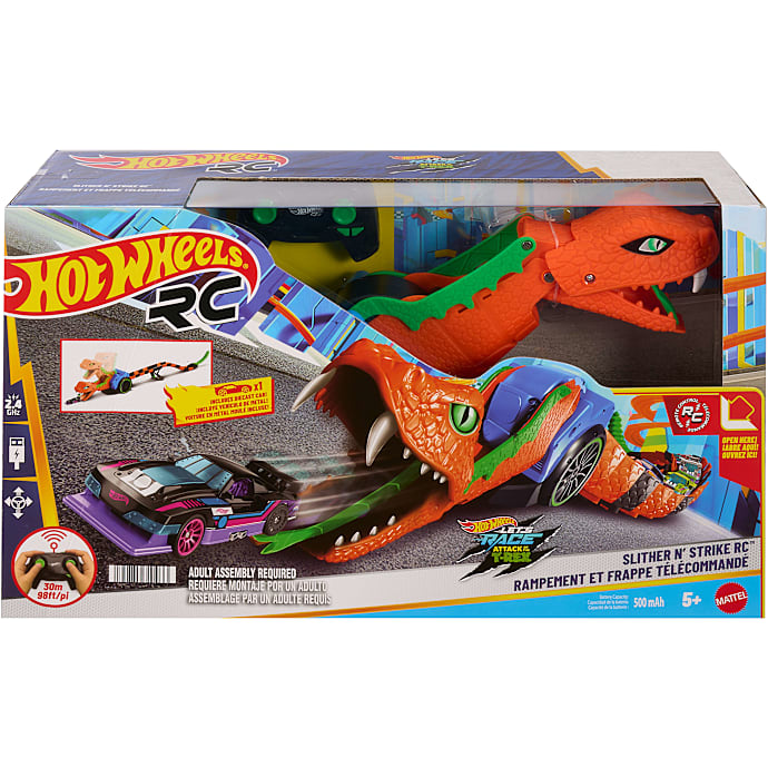 Hot Wheels Let's Race Slither 'N Strike RC legesæt