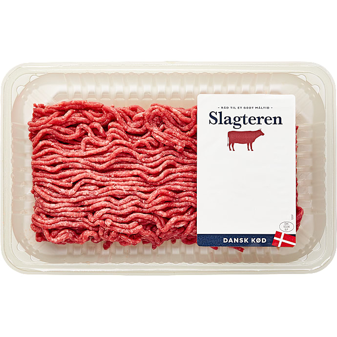 Slagteren Hakket oksekød 14-18% fedt