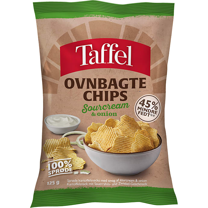 Taffel Chips Sour Cream & Onion