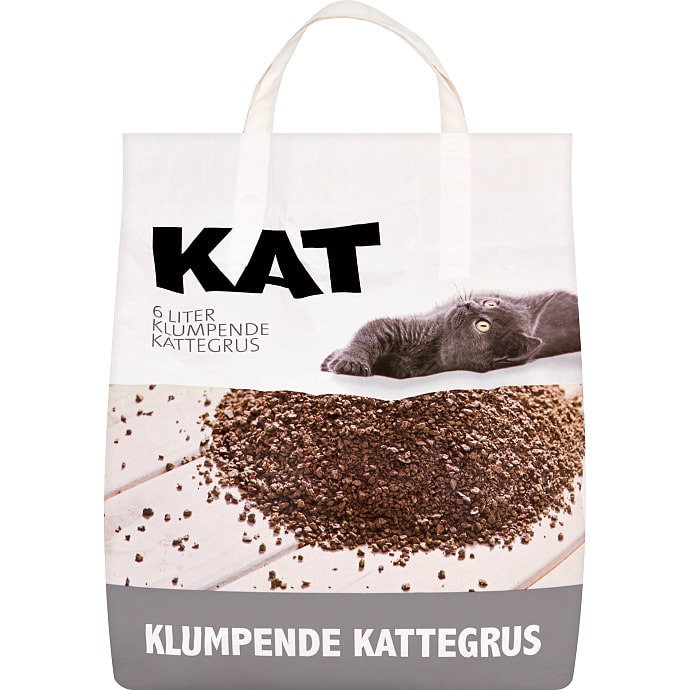 Kat Kattegrus klumpende 6 L