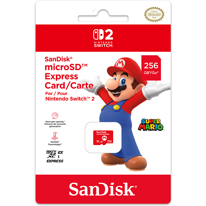 Nintendo Switch 2 MicroSD Express-kort 256GB