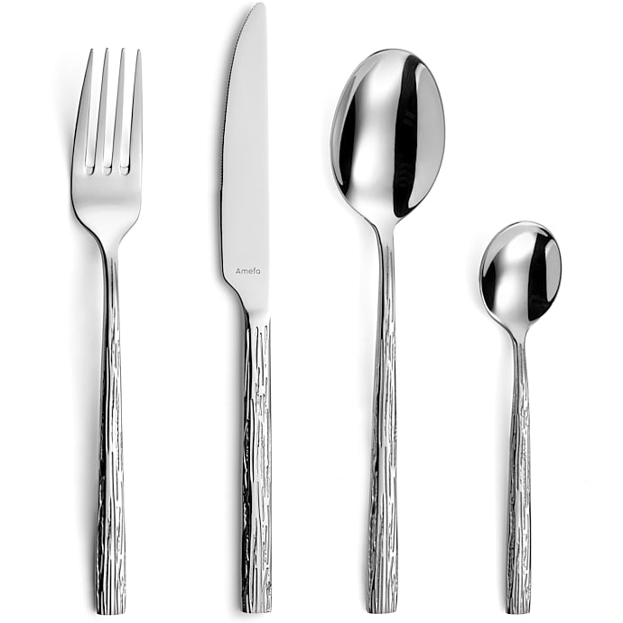Amefa Calligraphy bestiksæt 24 dele - blankt stål