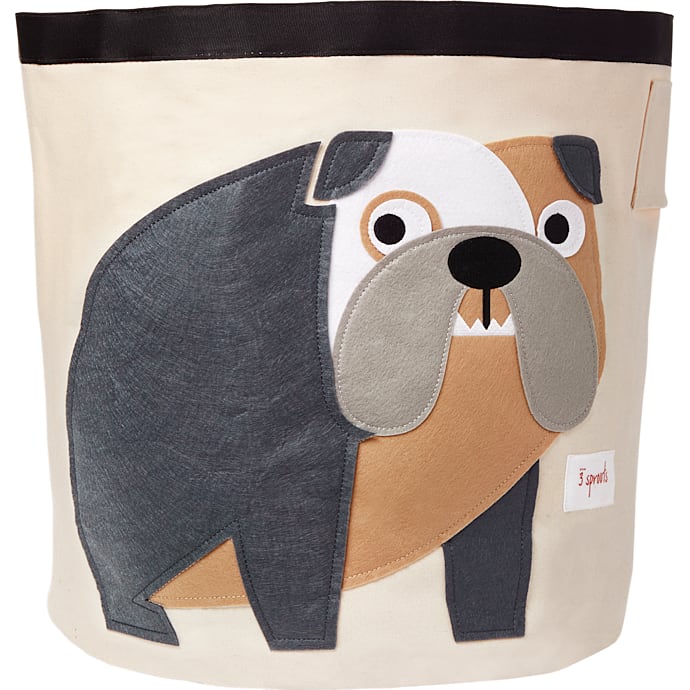 3 Sprouts Opbevaringskurv Bulldog