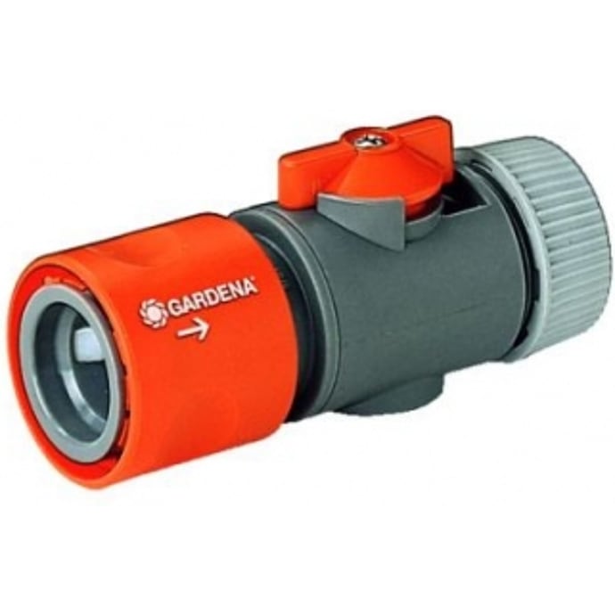Gardena slangekoblingen med reguleringsventil 1/2" - 5/8"
