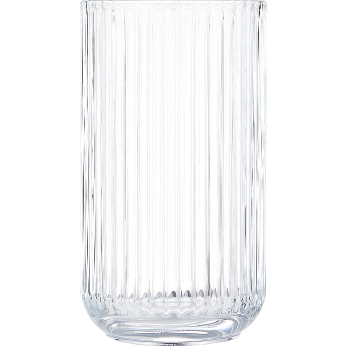 Lyngby vase (20cm) - klar glas