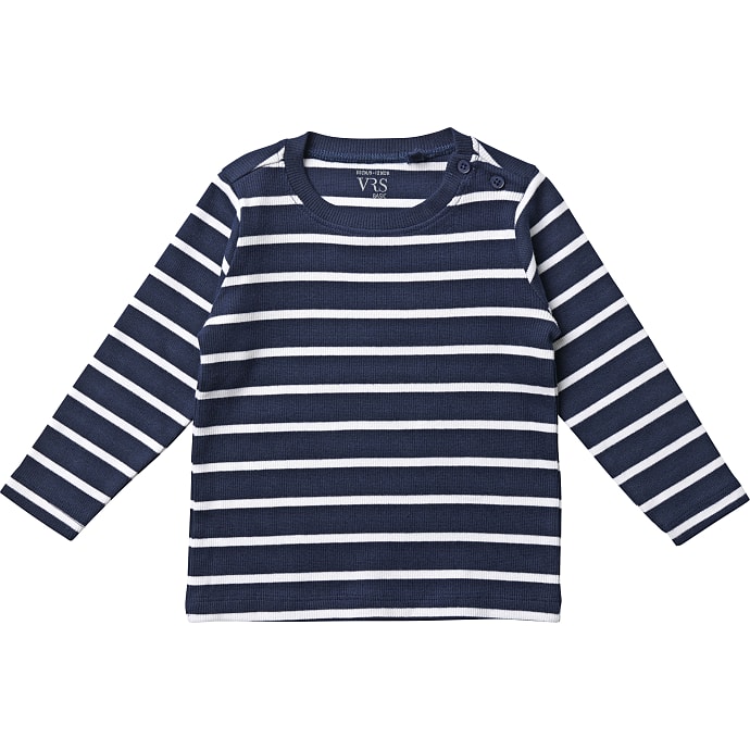 VRS baby rib bluse str. 68 - stribet