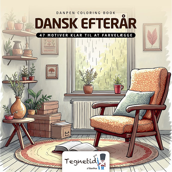 Danpen Malebog twin marker Tegnetid Dansk efterår