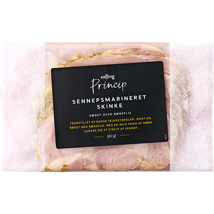 Salling Princip Sennepsmarineret Skinke i Skiver