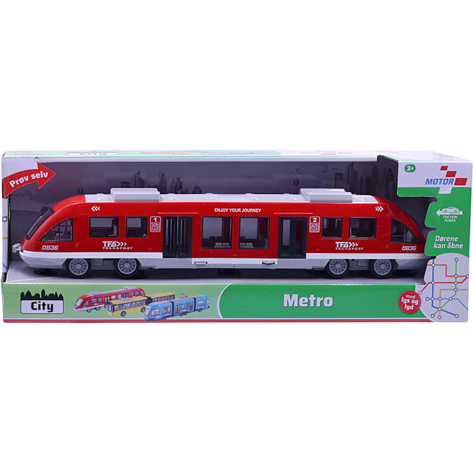 MOTOR Metro med lys og lyd
