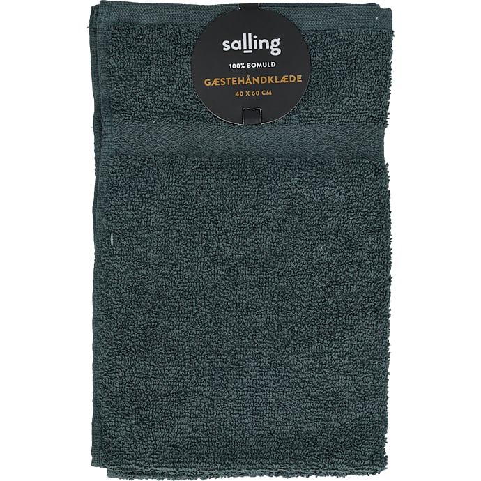 Salling håndklæde 40x60 cm - mørkegrøn