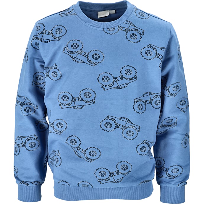 VRS børne sweatshirt str. 122/128 - blå