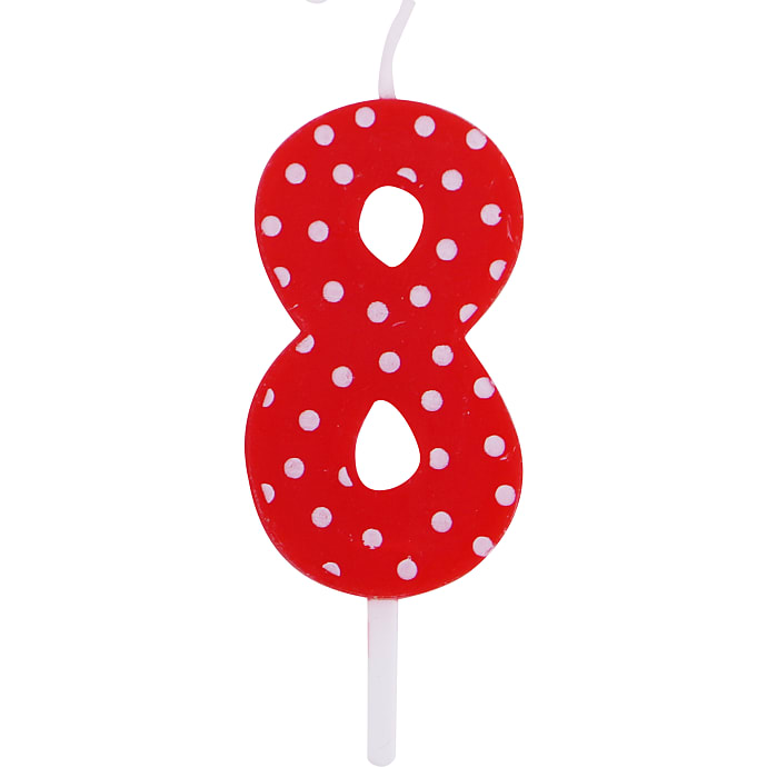 Salling Kagelys Rød/Hvid 10 g