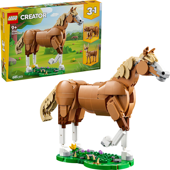 LEGO Creator 3-i-1 Smuk Hest 31166