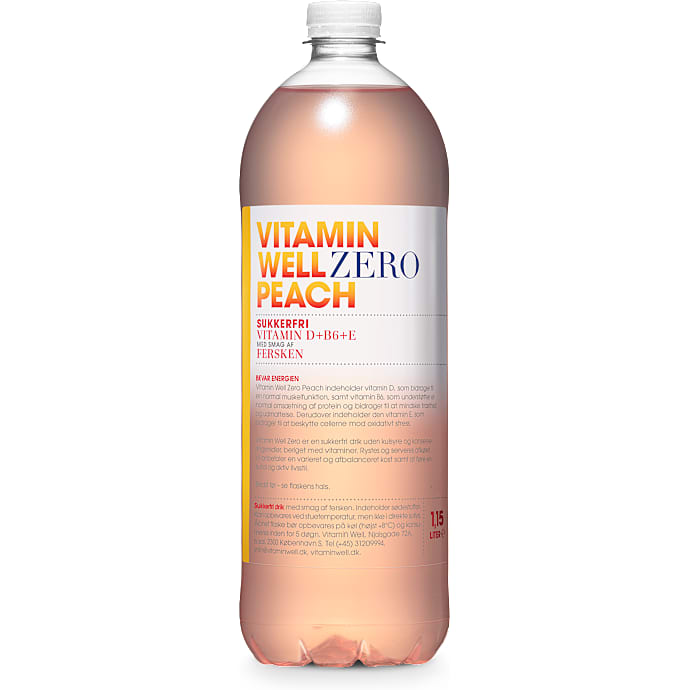 Vitamin Well Sportsdrik Fersken