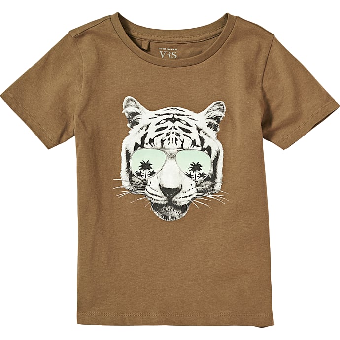 VRS børne T-shirt str. 110/116 - mørkegrøn 1 stk.