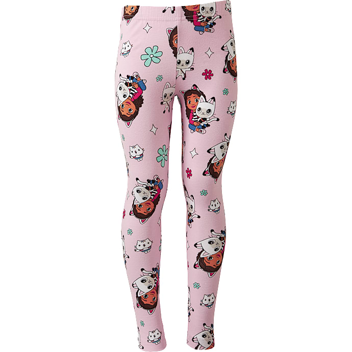 Gabbys Dukkehus leggings str. 98/104 - pink 1 stk.